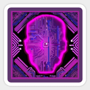 NeuraLink Cyberguy Sticker